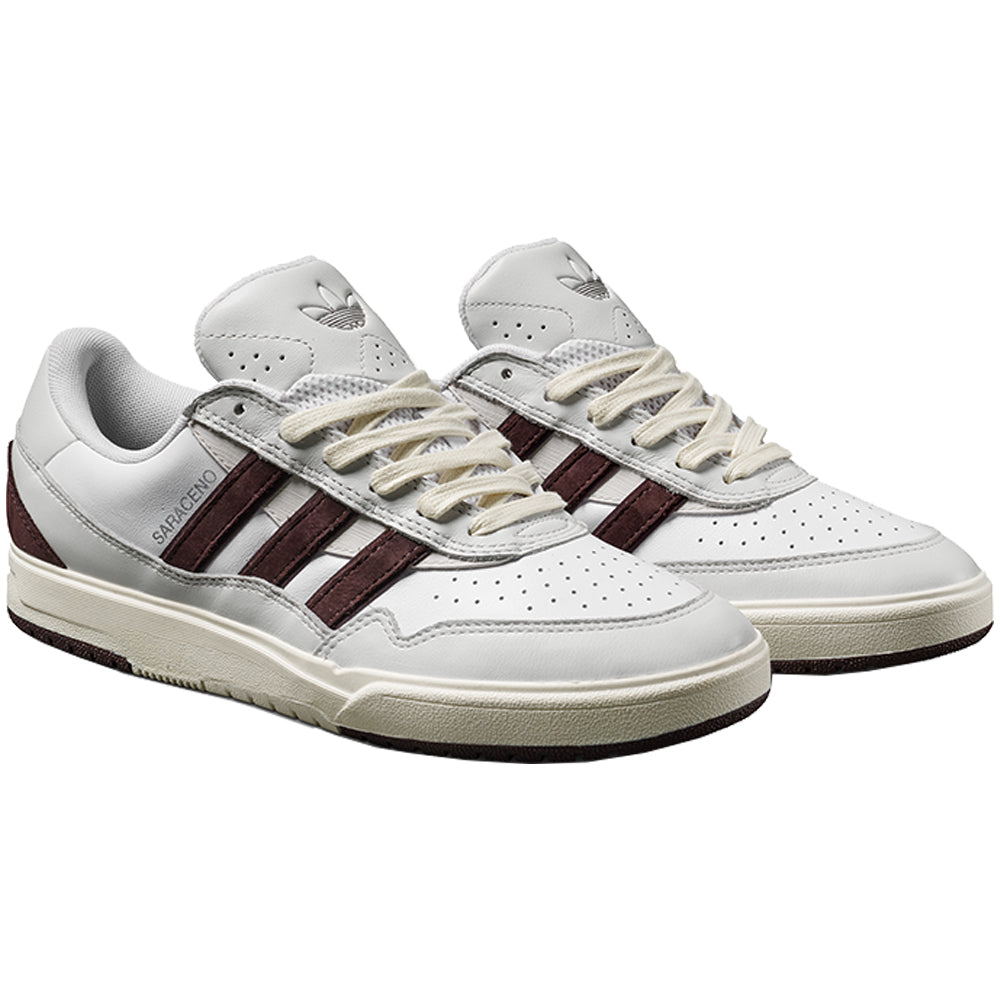 adidas Tyshawn II x Zach Saraceno Shoes Crystal White/Shadow Brown/Off White