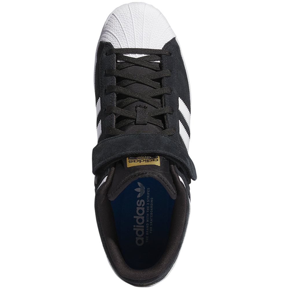adidas Pro Shell ADV Black/Running White/Gold