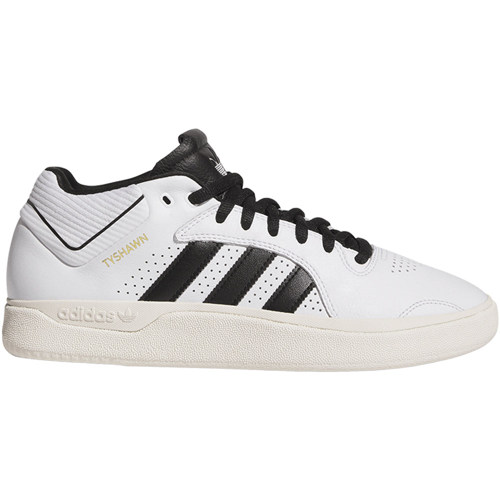 Adidas Tyshawn Mid Shoes Running White/Core Black/Running White
