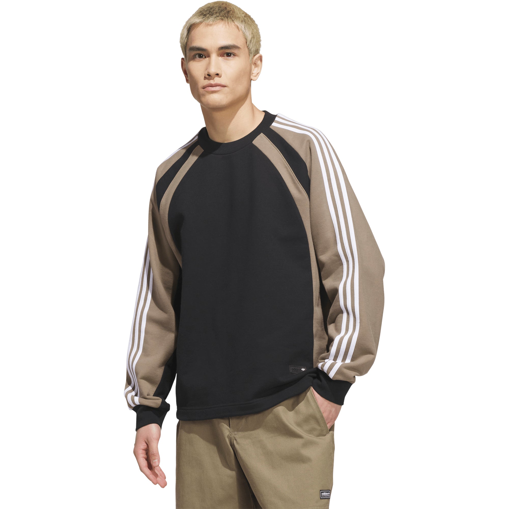 adidas FS+ Crewneck Sweatshirt Black/Khaki Six