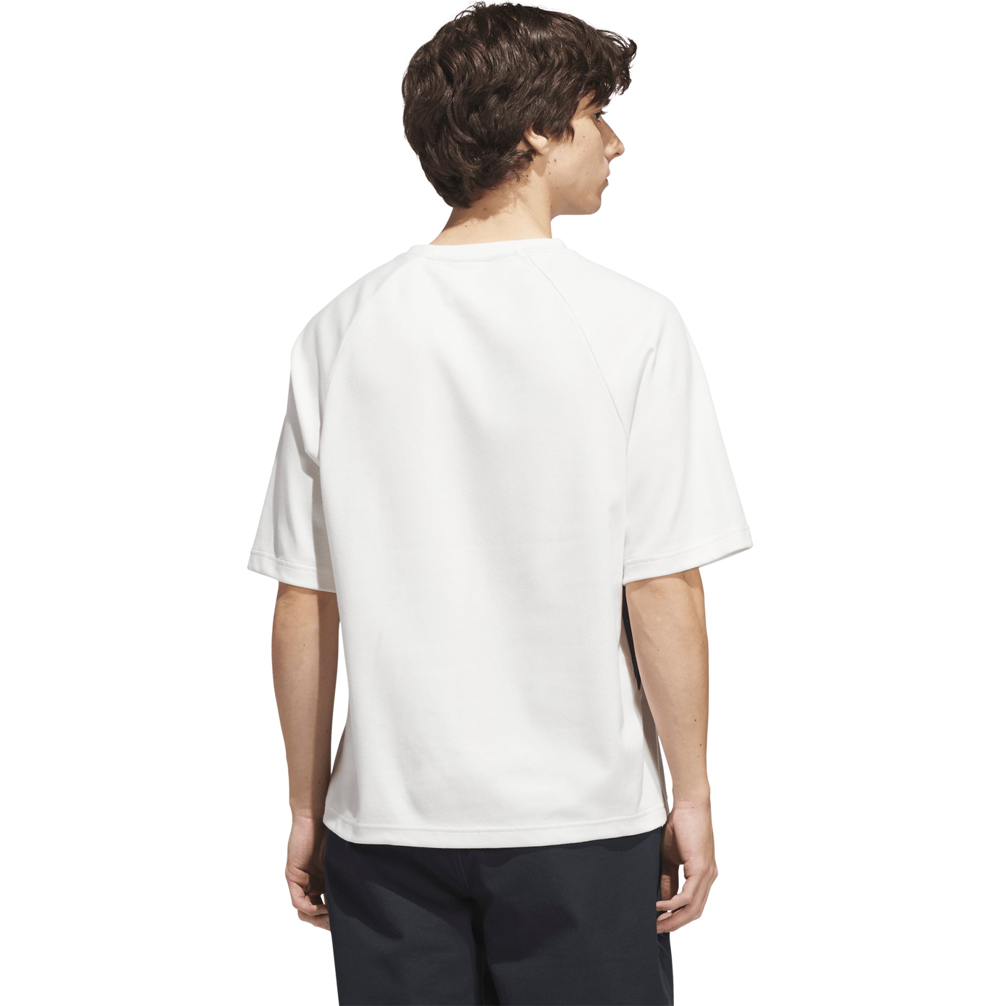 adidas FS+ Jersey Core White/Aurora Ink