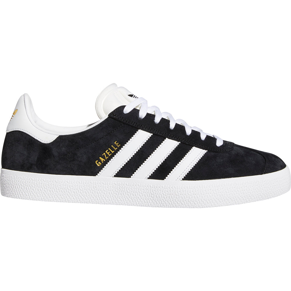 adidas Gazelle ADV Shoes Core Black/Cloud White/Gold Metallic