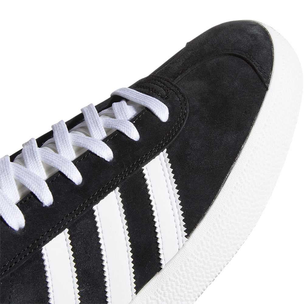 adidas Gazelle ADV Shoes Core Black/Cloud White/Gold Metallic