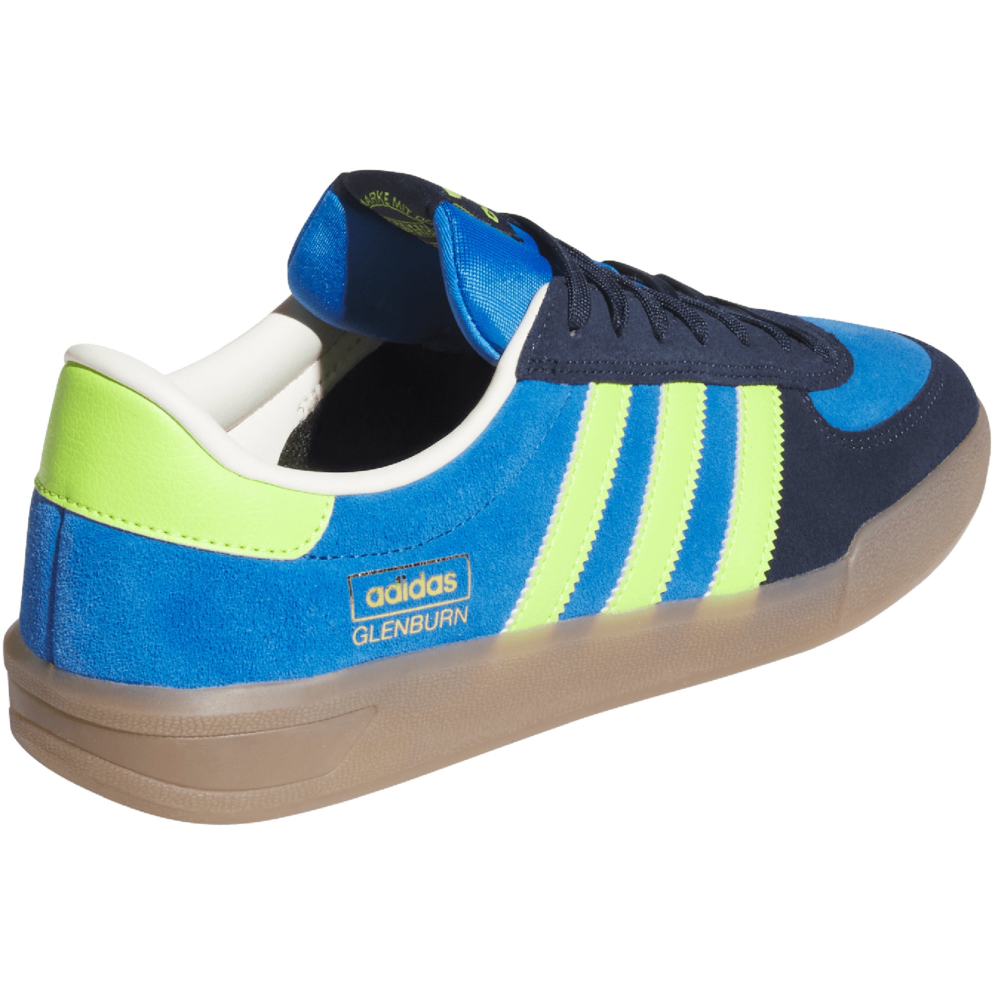 adidas Glenburn Shoes Bright Royal/Semi Solar Slime/Collegiate Navy