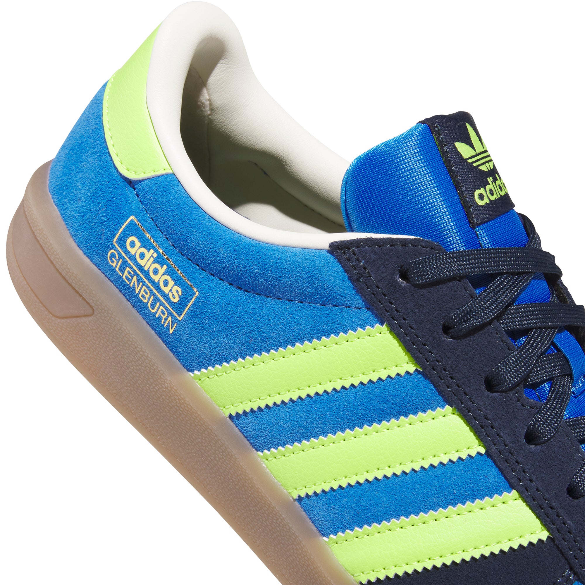 adidas Glenburn Shoes Bright Royal/Semi Solar Slime/Collegiate Navy