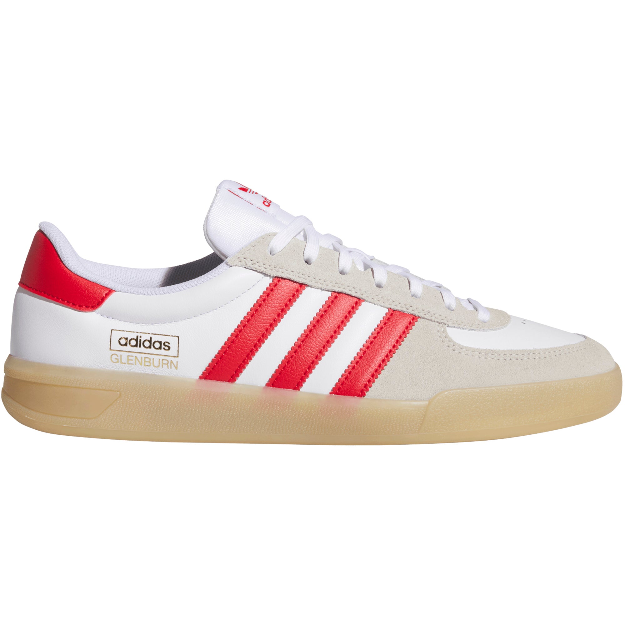 adidas Glenburn Shoes Cloud White/Better Scarlet/Gum