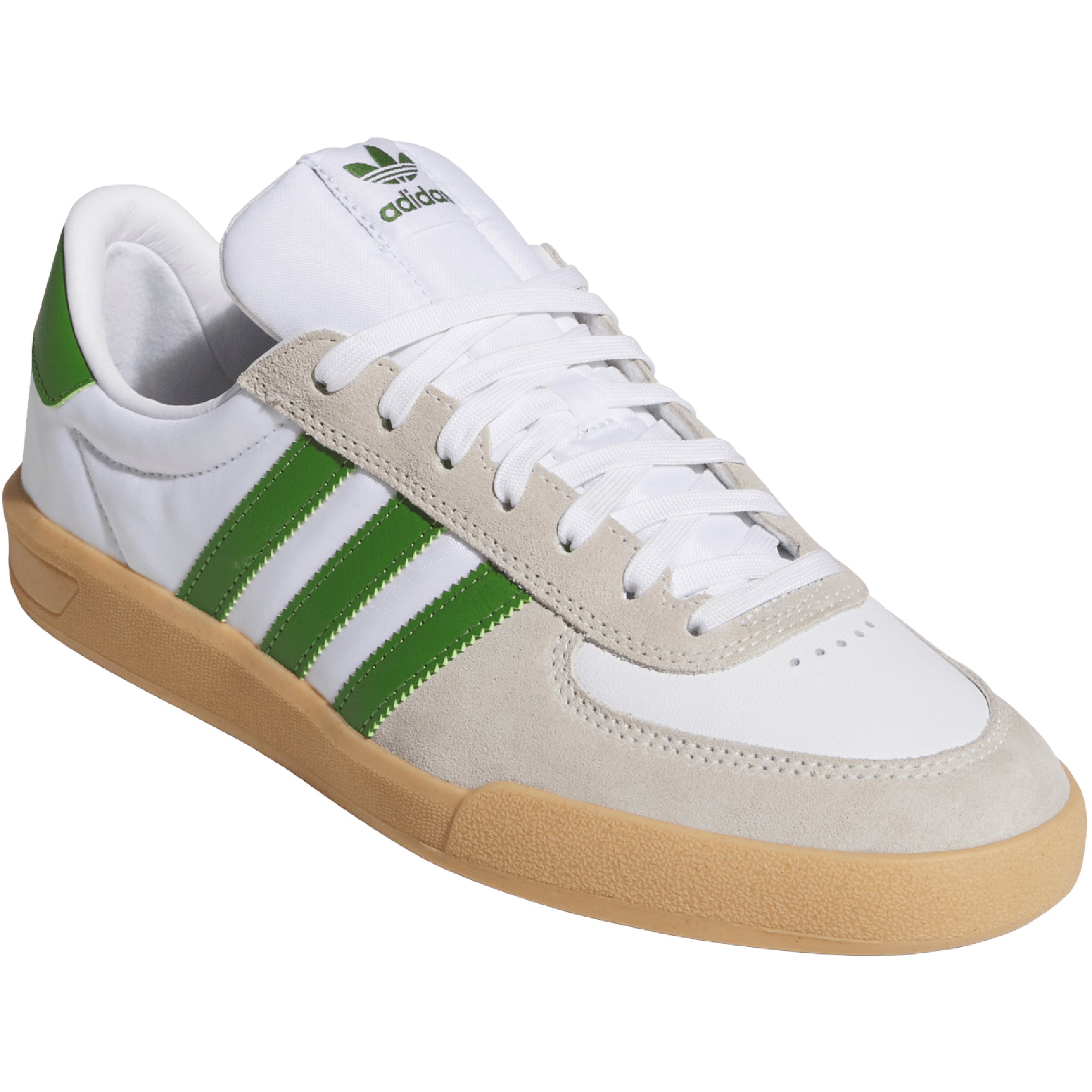 adidas Glenburn Shoes Cloud White/Core Green/Gum 3