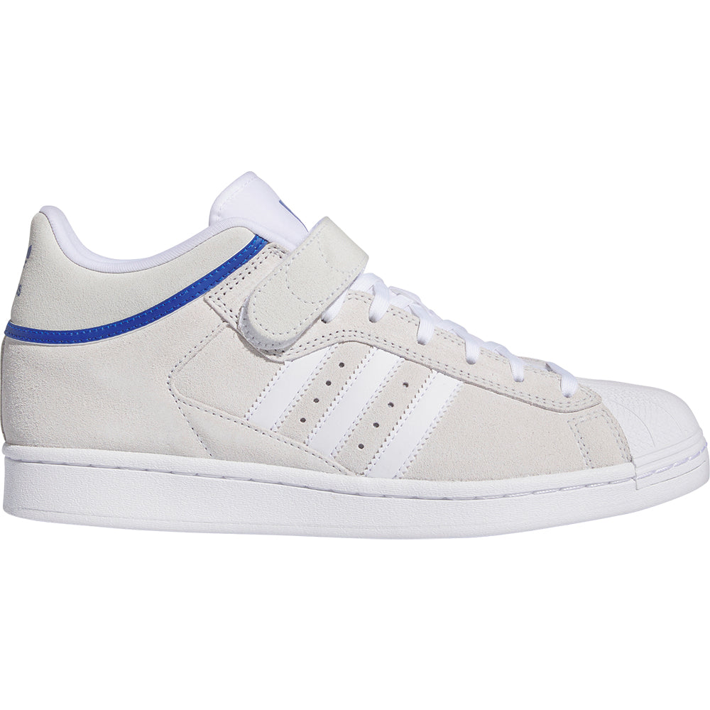 adidas Pro Shell ADV Shoes Crystal White/Cloud White/Royal Blue