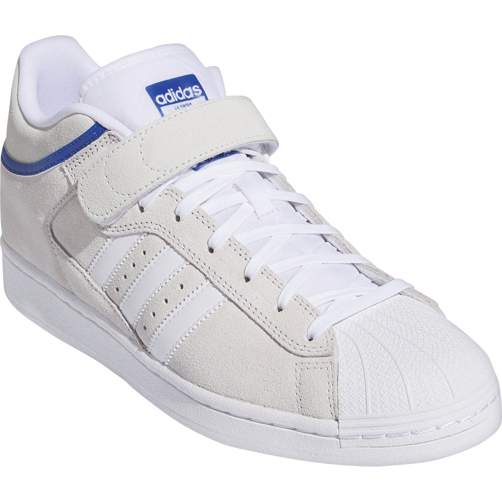 adidas Pro Shell ADV Shoes Crystal White/Cloud White/Royal Blue