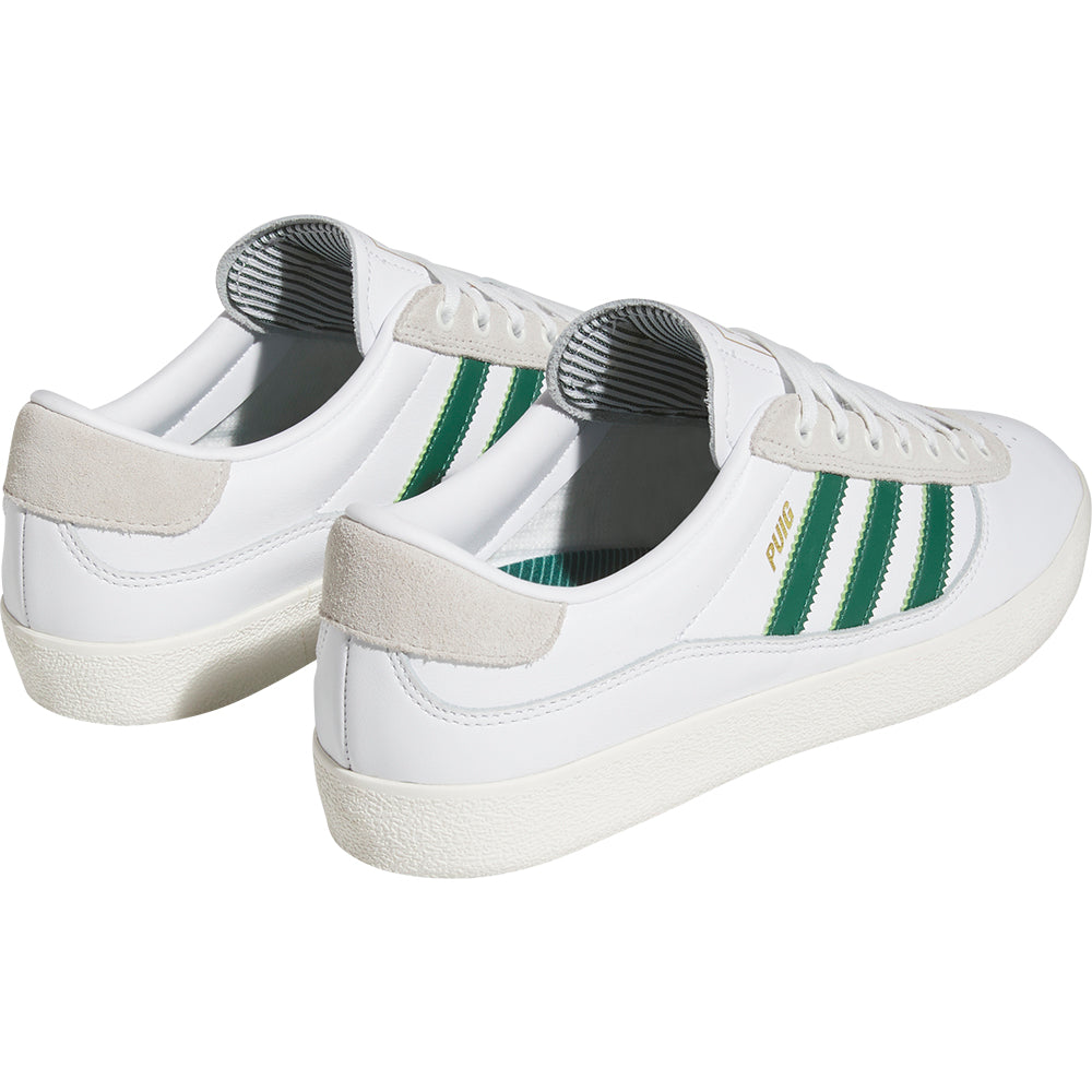 adidas Puig Indoor Shoes Cloud White/Dark Green/Chalk White
