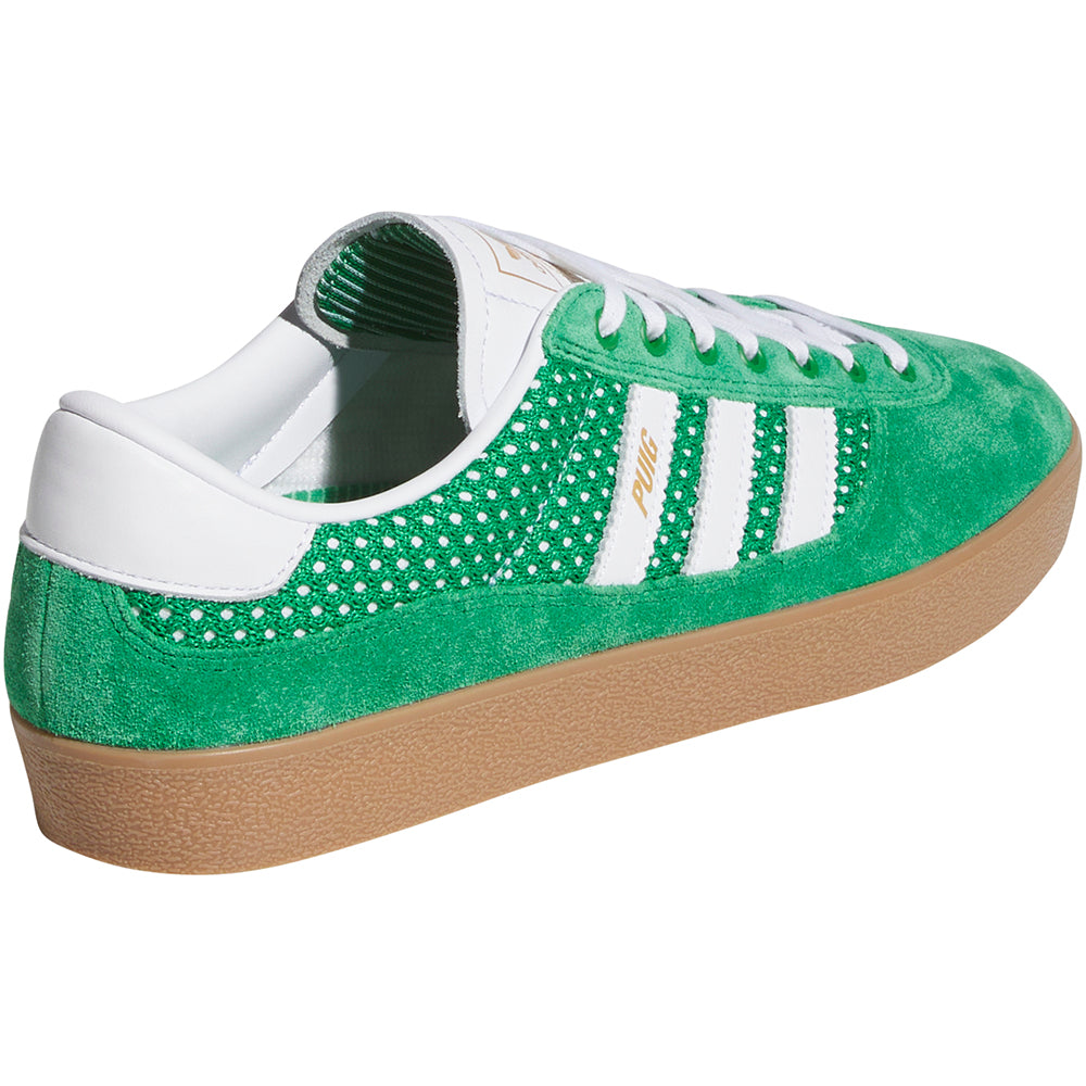 adidas Puig Indoor Shoes Green/Cloud White/Gum