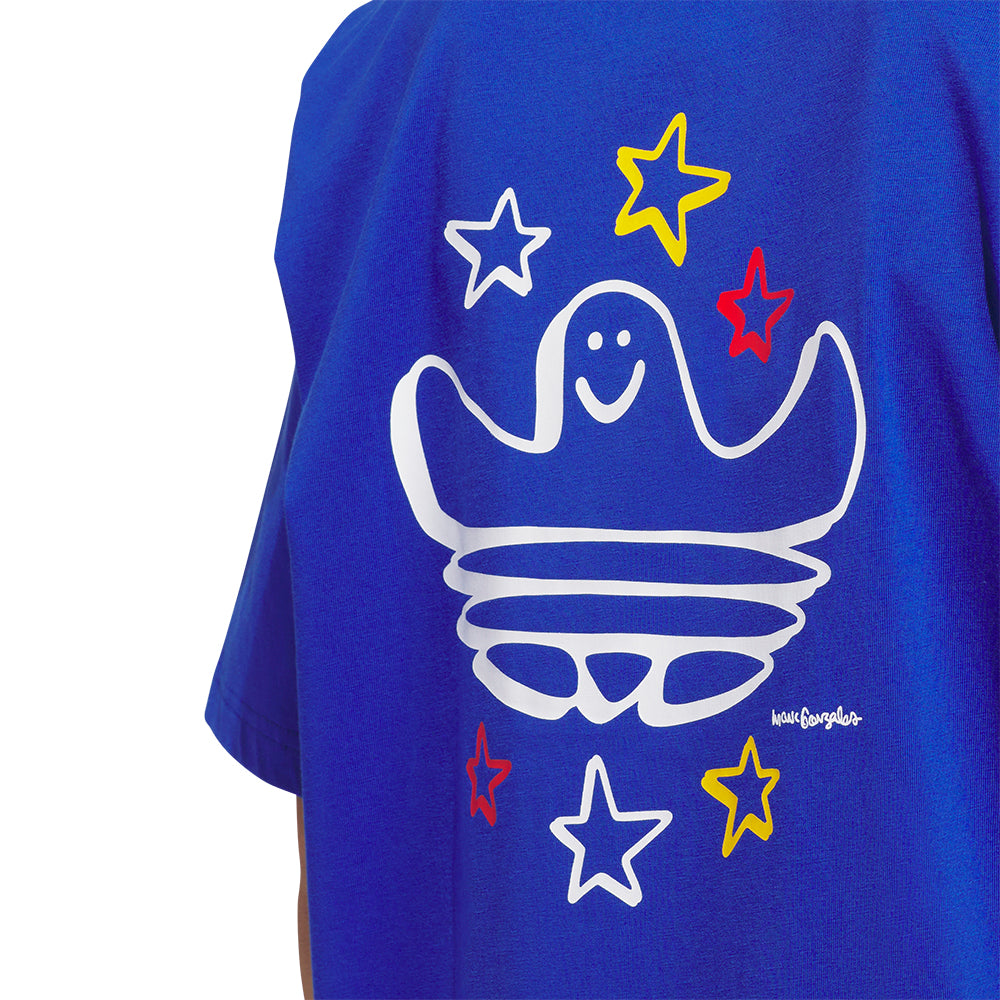 adidas Shmoofoil All Star Short Sleeve Tee Royal Blue/Multicolour