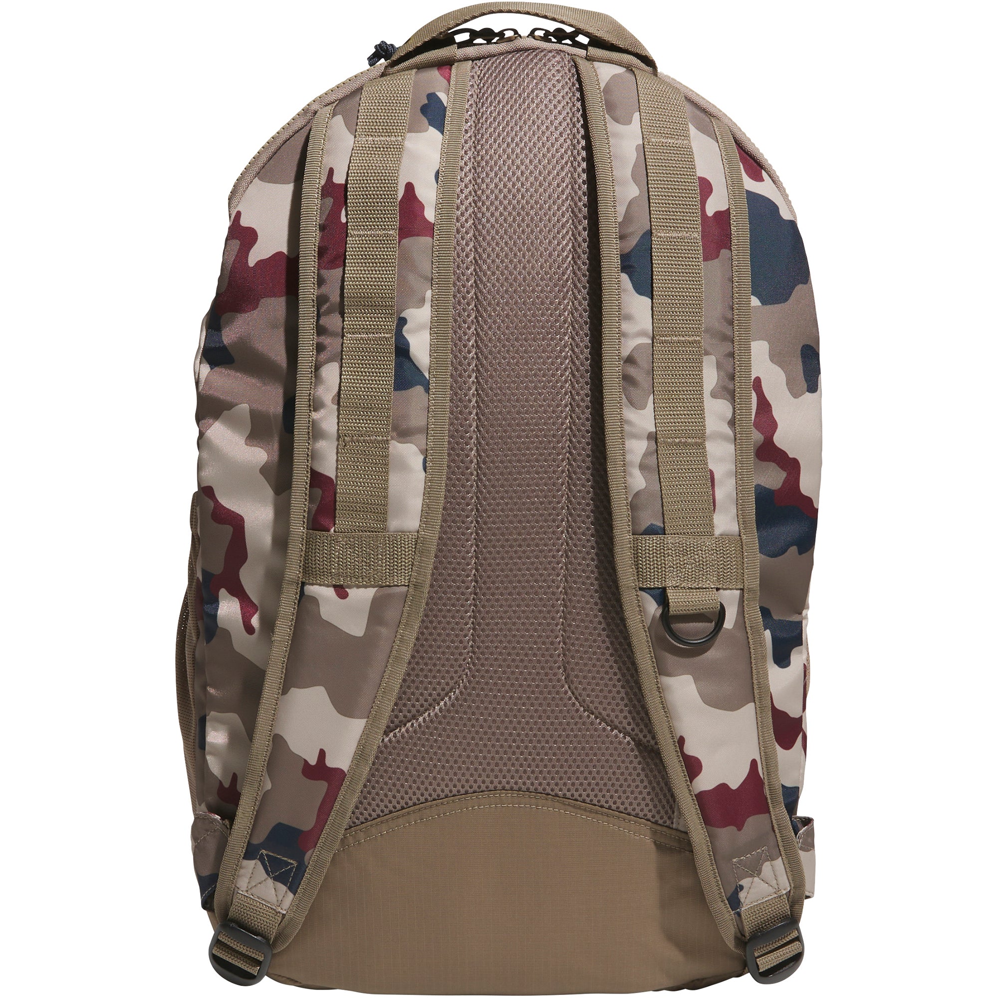 adidas Skateboarding FS+ Camo Backpack Khaki Three/Khaki Six/Aurora Ink/Shadow Red