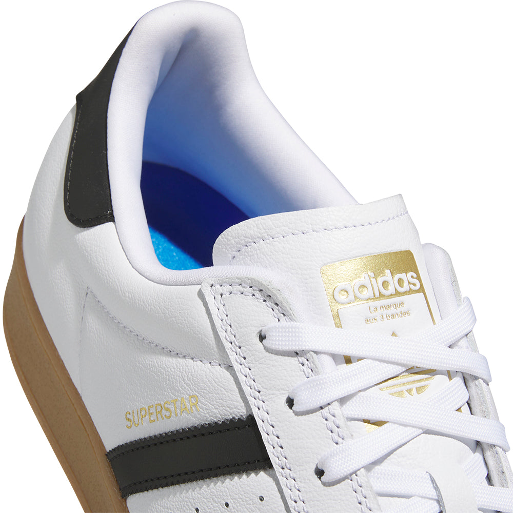 adidas Superstar ADV Shoes Cloud White/Core Black/Gum 4