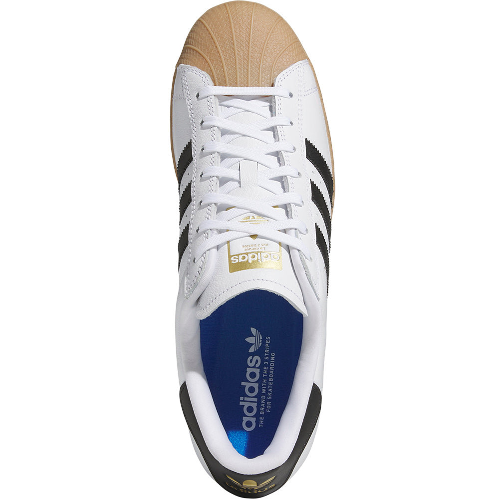 adidas Superstar ADV Shoes Cloud White/Core Black/Gum 4