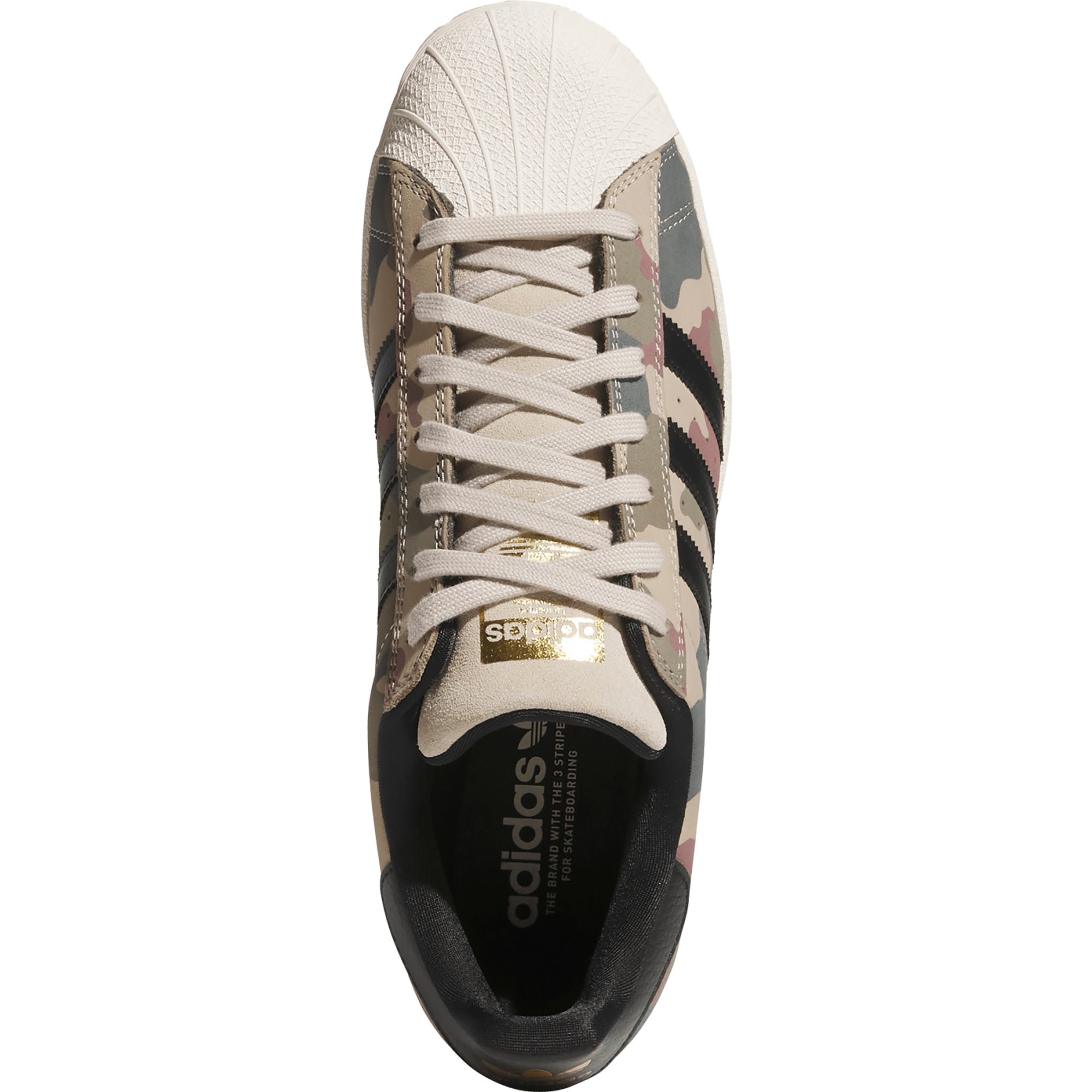 adidas Superstar ADV Shoes Khaki Three/Core Black/Chalk White