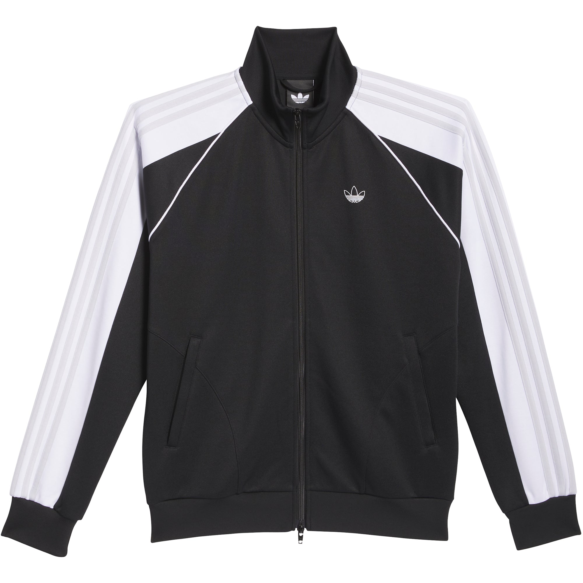 adidas Tyshawn Track Jacket Black/White/Dash Grey