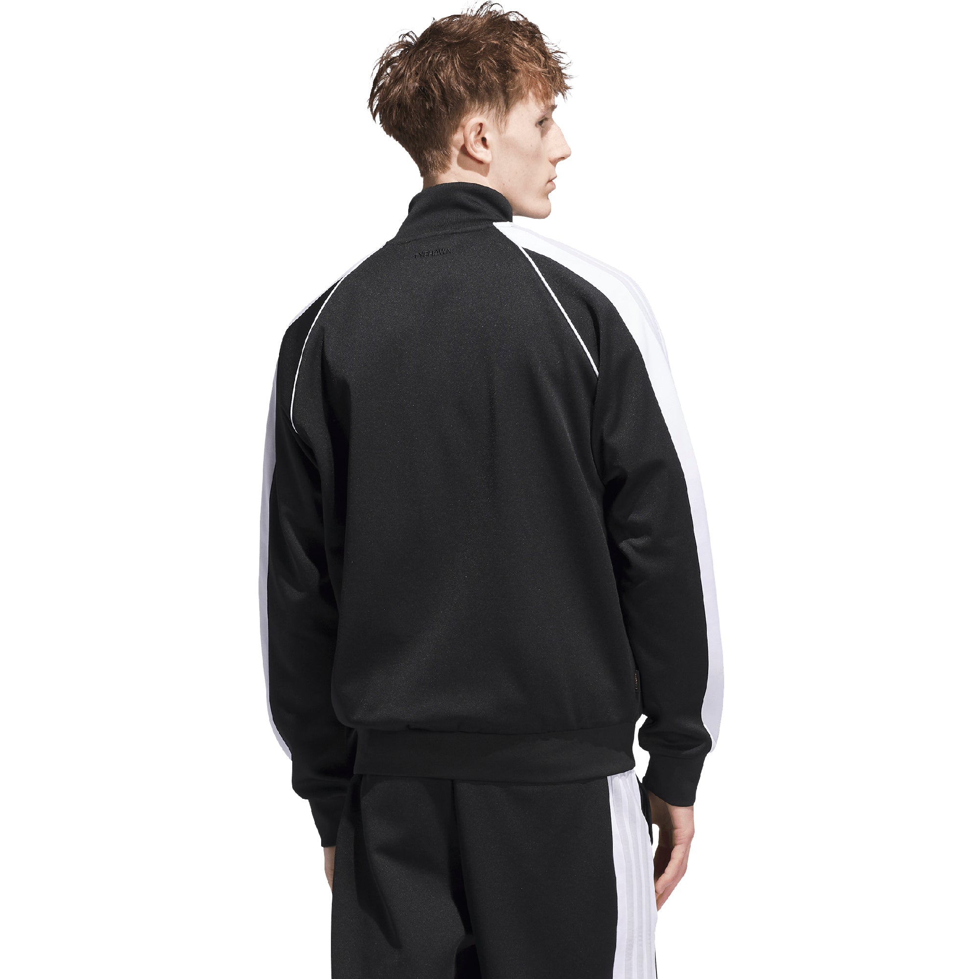 adidas Tyshawn Track Jacket Black/White/Dash Grey