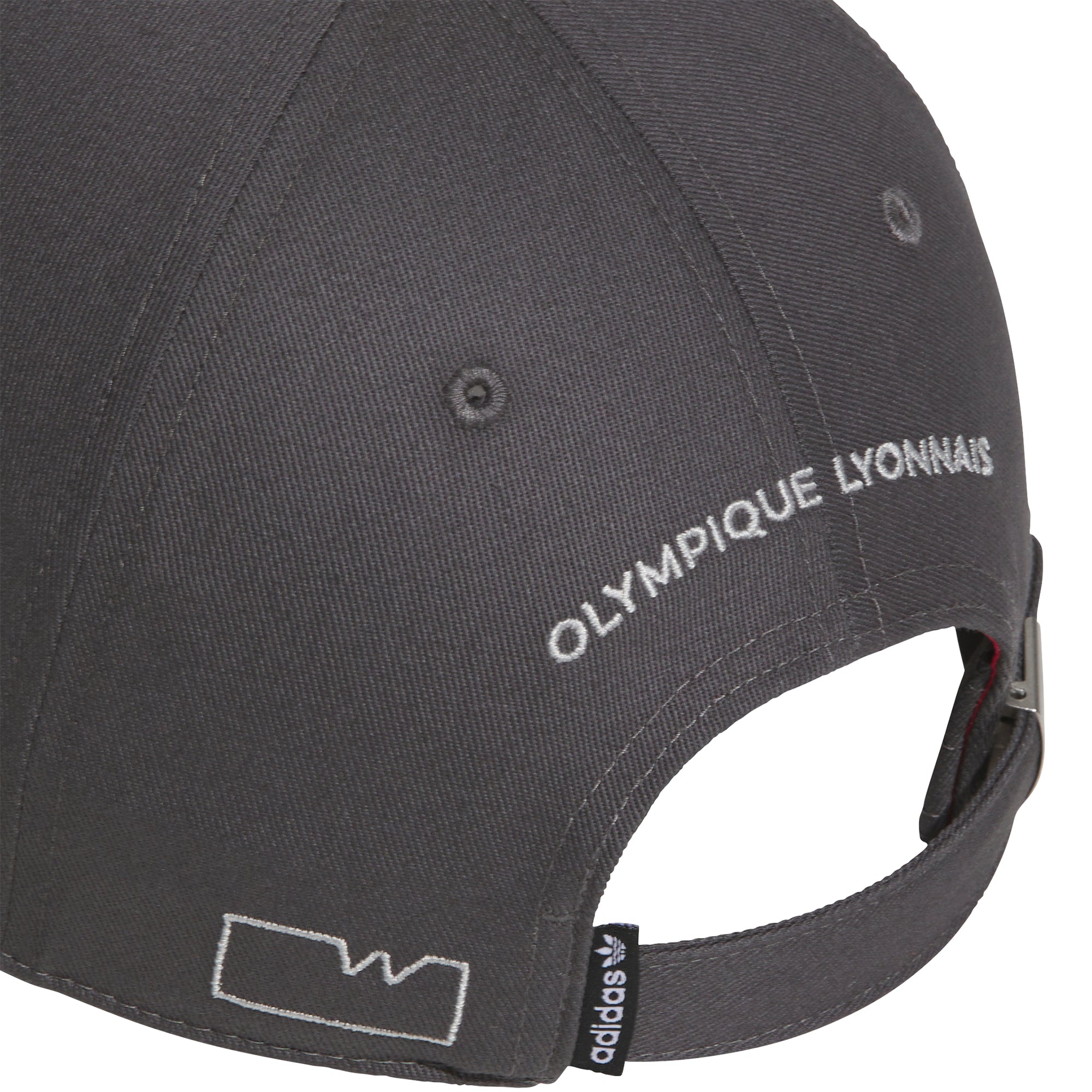 adidas Wall Street x Olympique Lyonnais Hat Grey Five/Active Pink