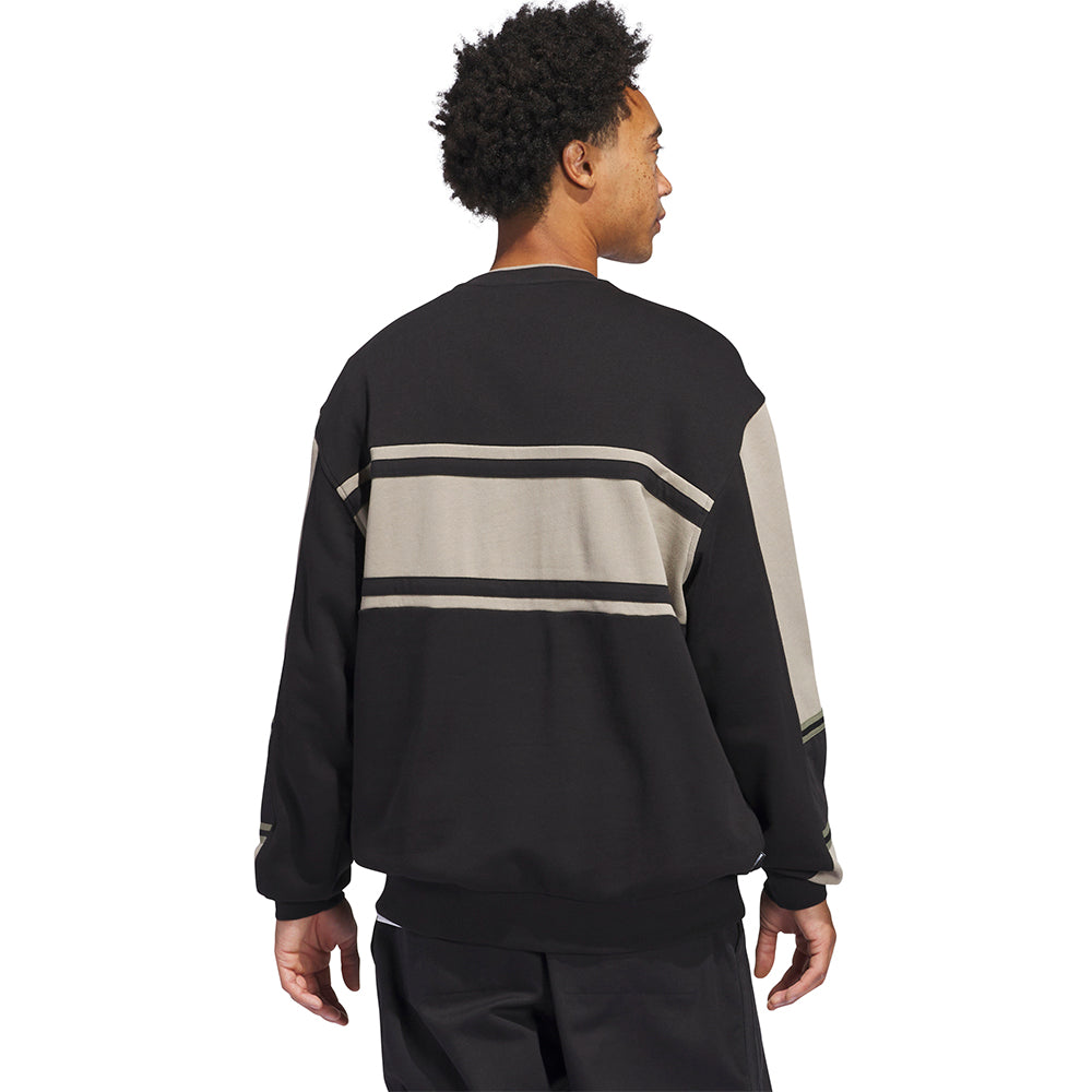 adidas Classic Crewneck Sweatshirt Black/Putty Beige