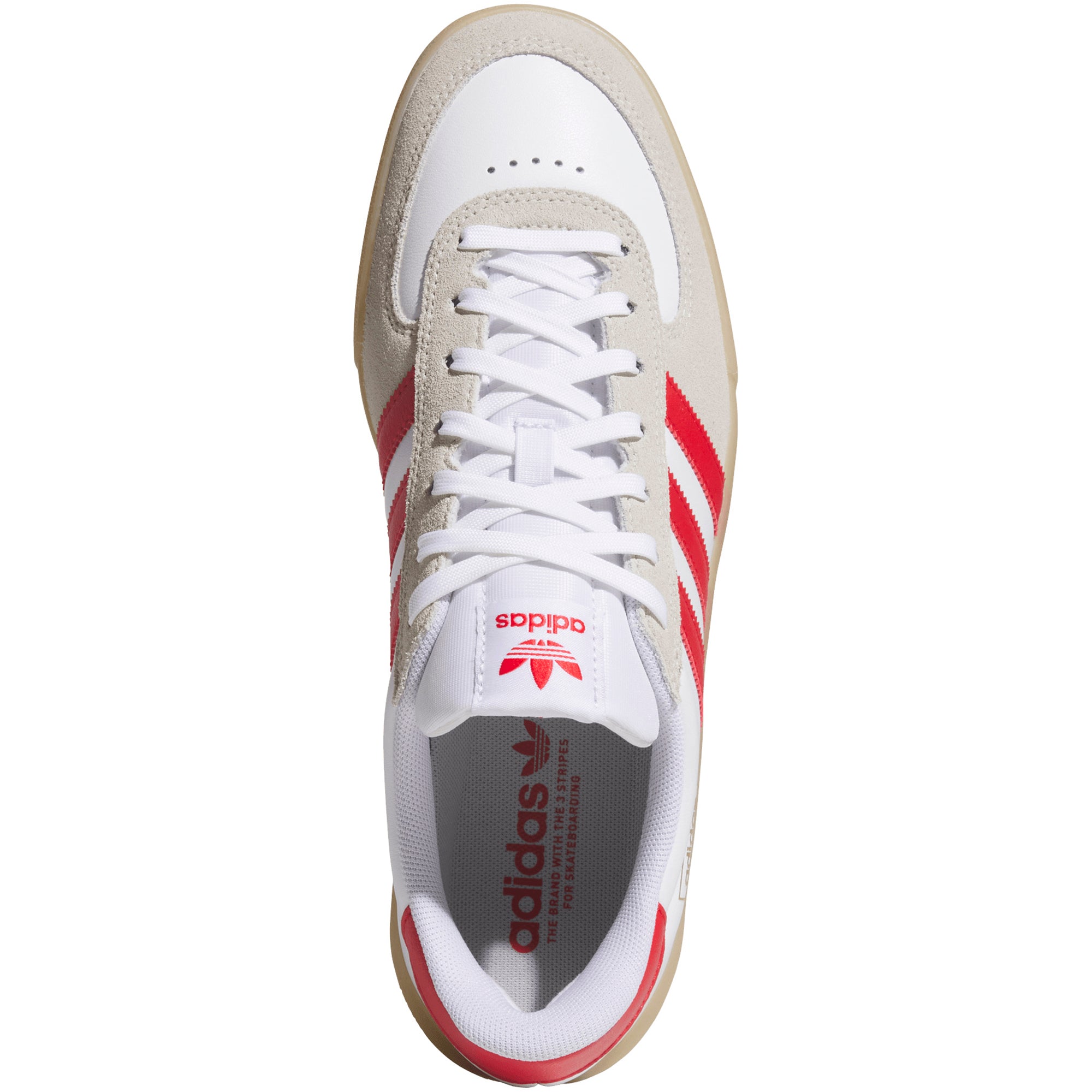 adidas Glenburn Shoes Cloud White/Better Scarlet/Gum