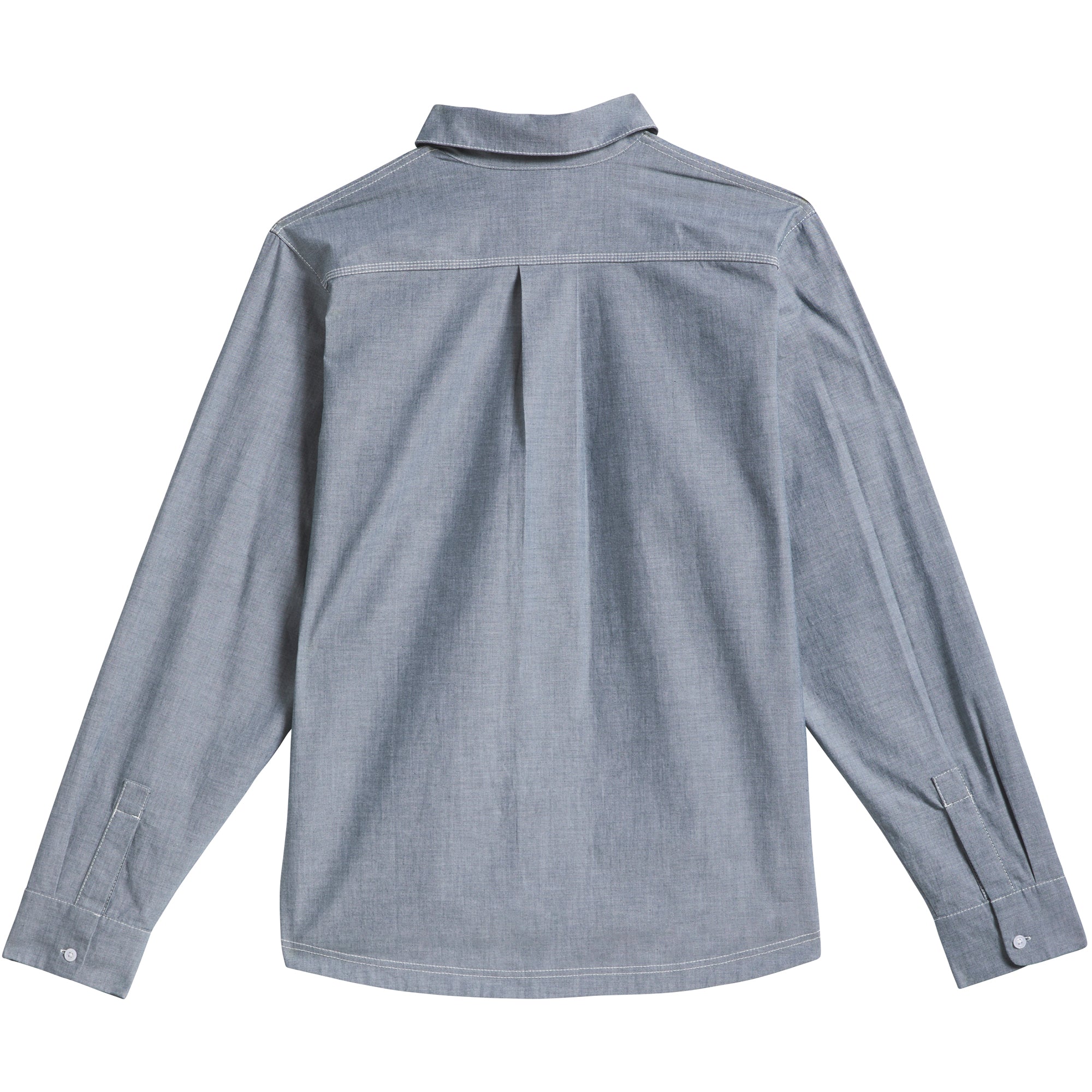 adidas x Mark Gonzales Long Sleeve Button Up Shirt Aurora Ivy/White