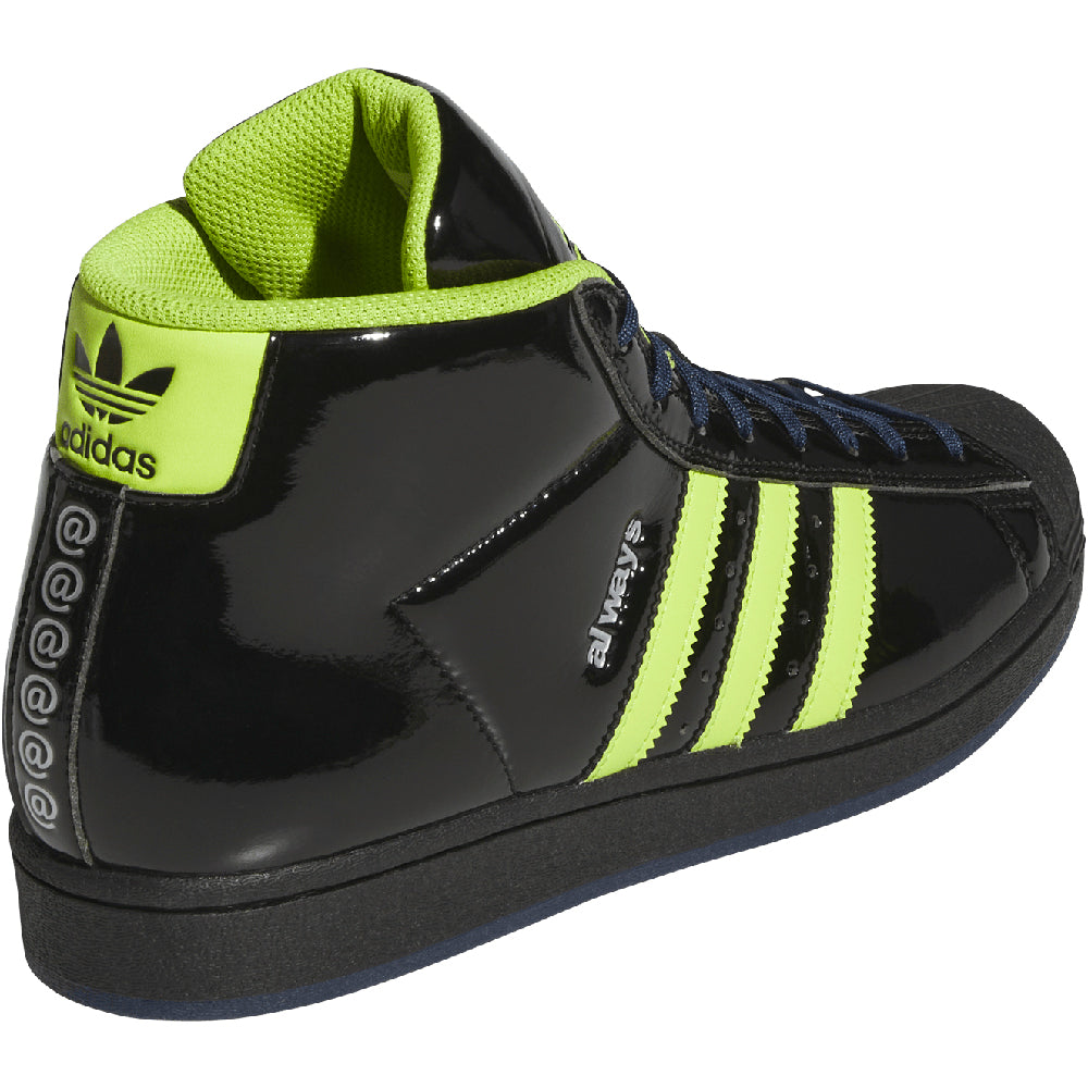 adidas x Always Do What You Should Do Pro Model Shoes Core Black/Solar Slime/Collegiate Navy