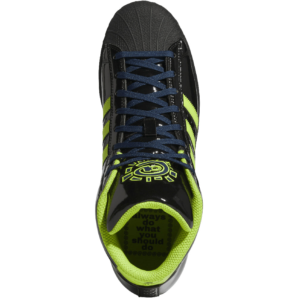 adidas x Always Do What You Should Do Pro Model Shoes Core Black/Solar Slime/Collegiate Navy