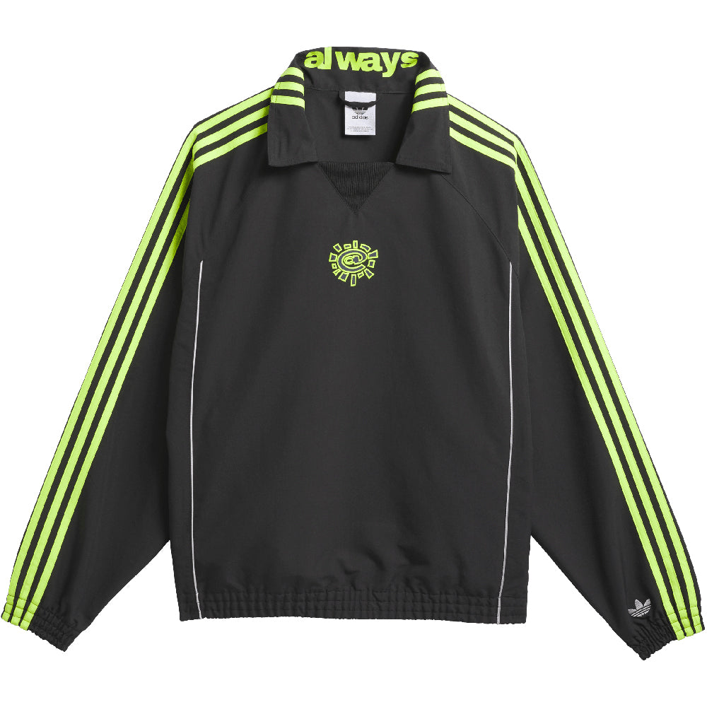adidas x Always Do What You Should Do Wind Jacket Black/Solar Slime