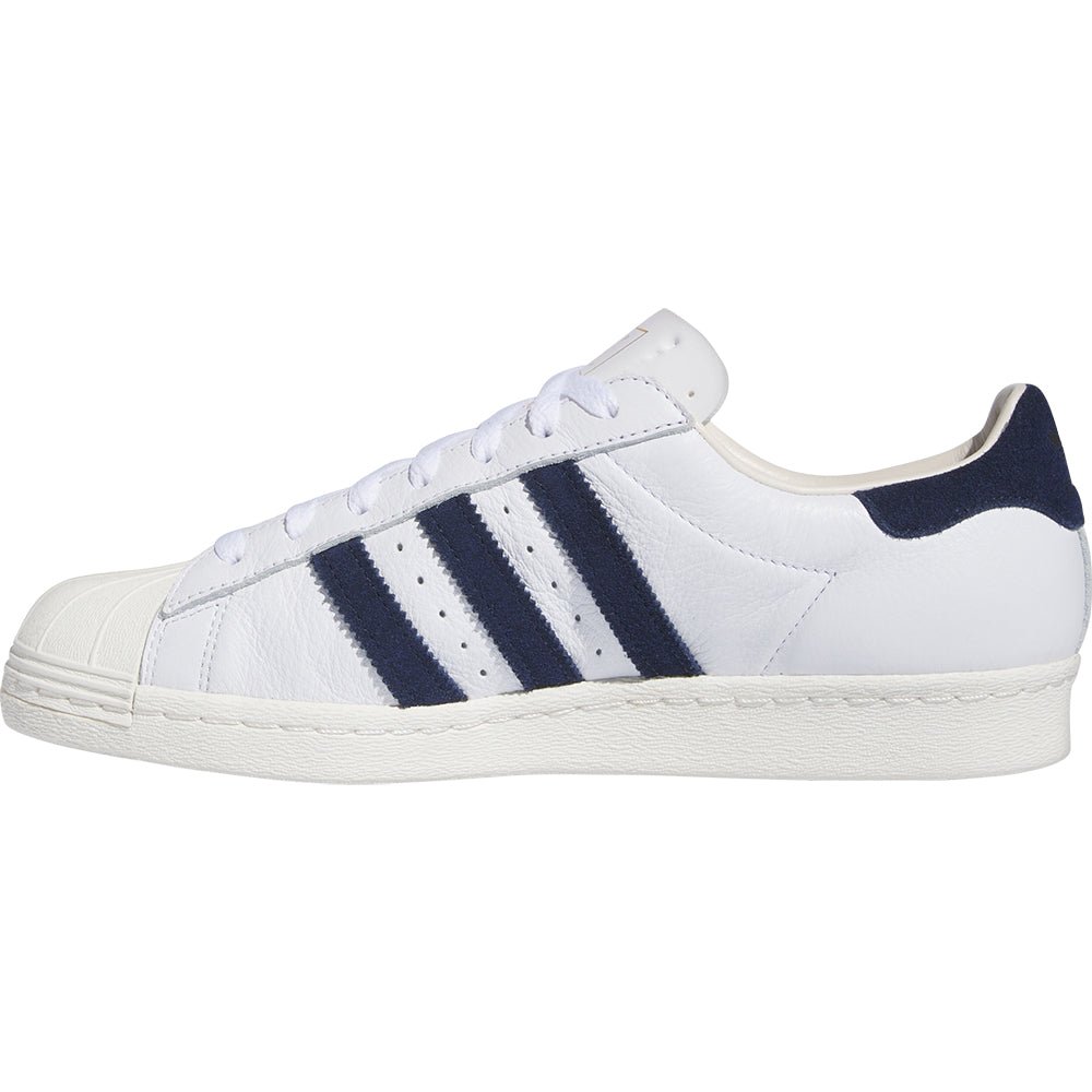 adidas x Pop Trading Company Superstar ADV Shoes Cloud White/Collegiate Navy/Chalk White