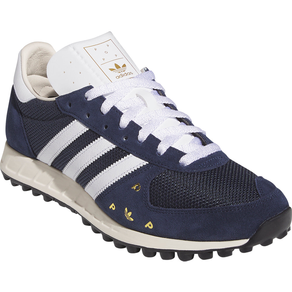 adidas x Pop Trading Company TRX Shoes Collegiate Navy/Cloud White/Chalk White