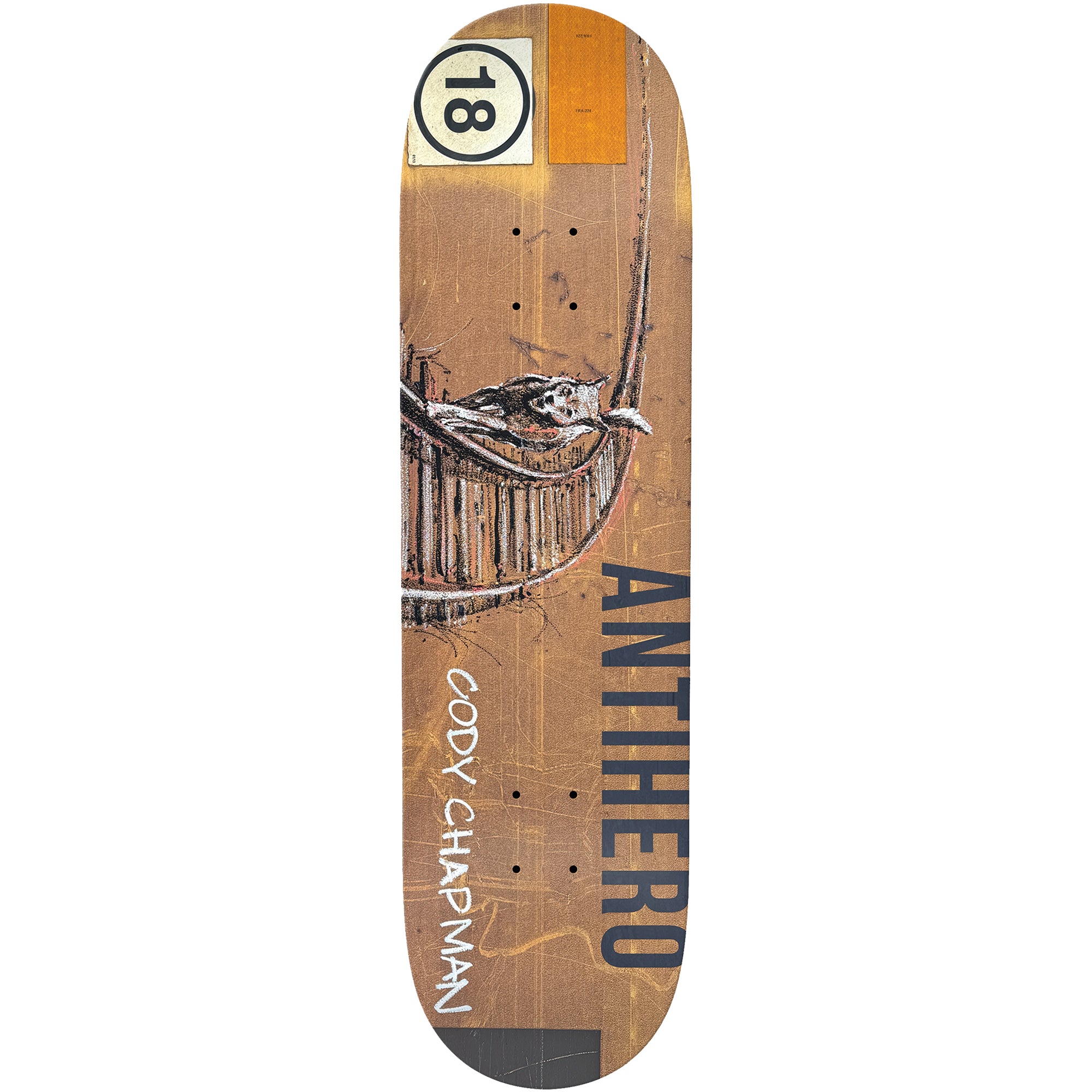 Antihero Cody Chapman Intermodal Deck deck 8.5"