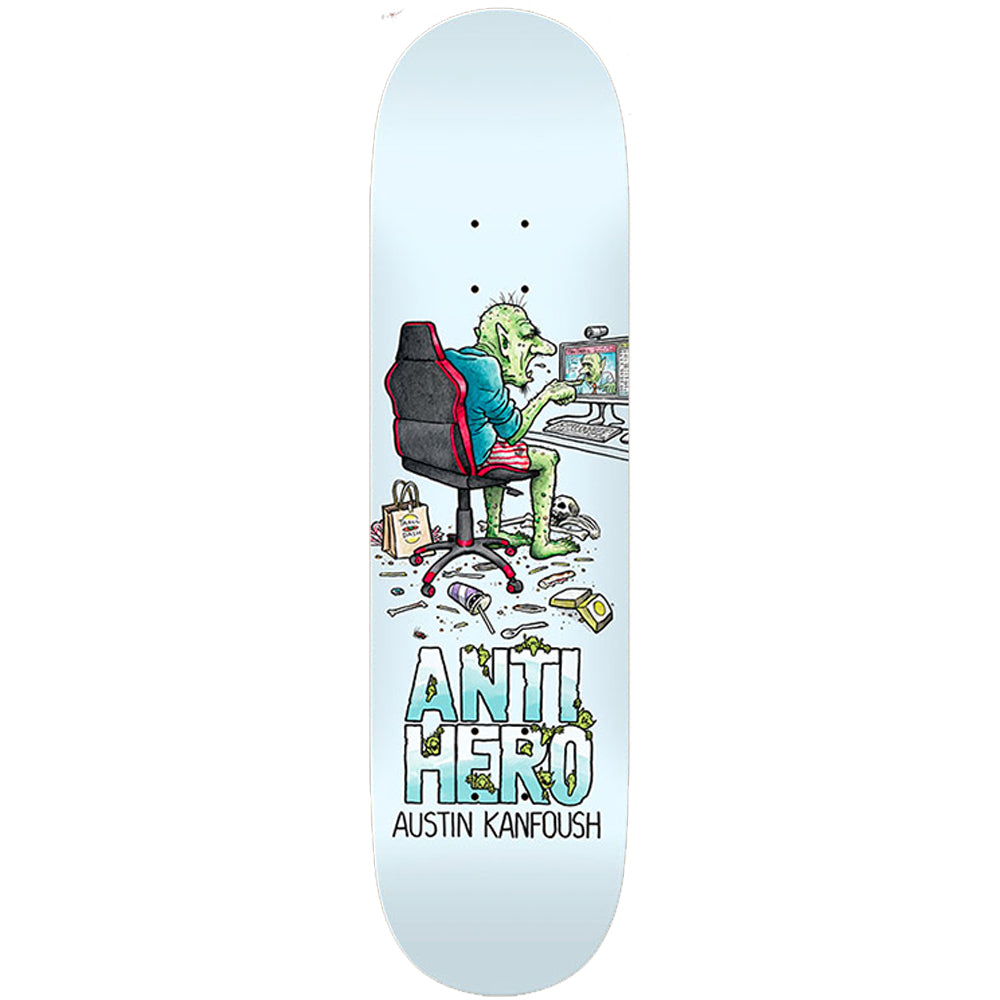 Antihero Austin Kanfoush Trolls Skateboard Deck 8.62"
