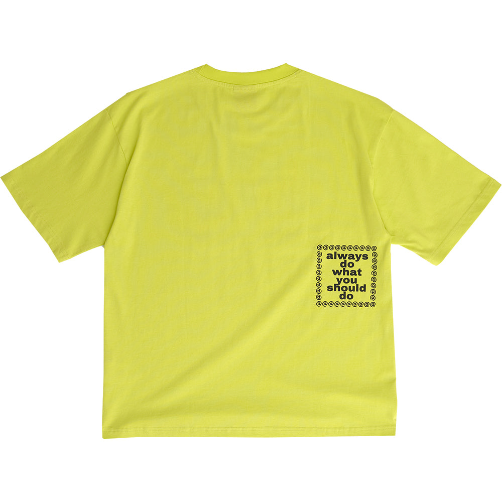 Always Do What You Should Do Coastlines T Shirt Volt