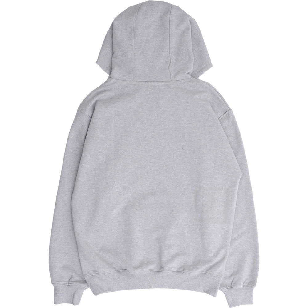 Always Do What You Should Do Stencil Hoodie Grey