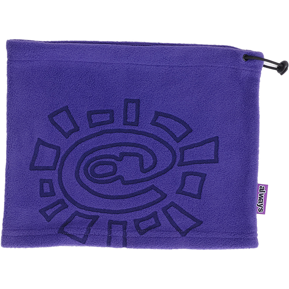 Always Do What You Should Do Polar Fleece Snood Purple