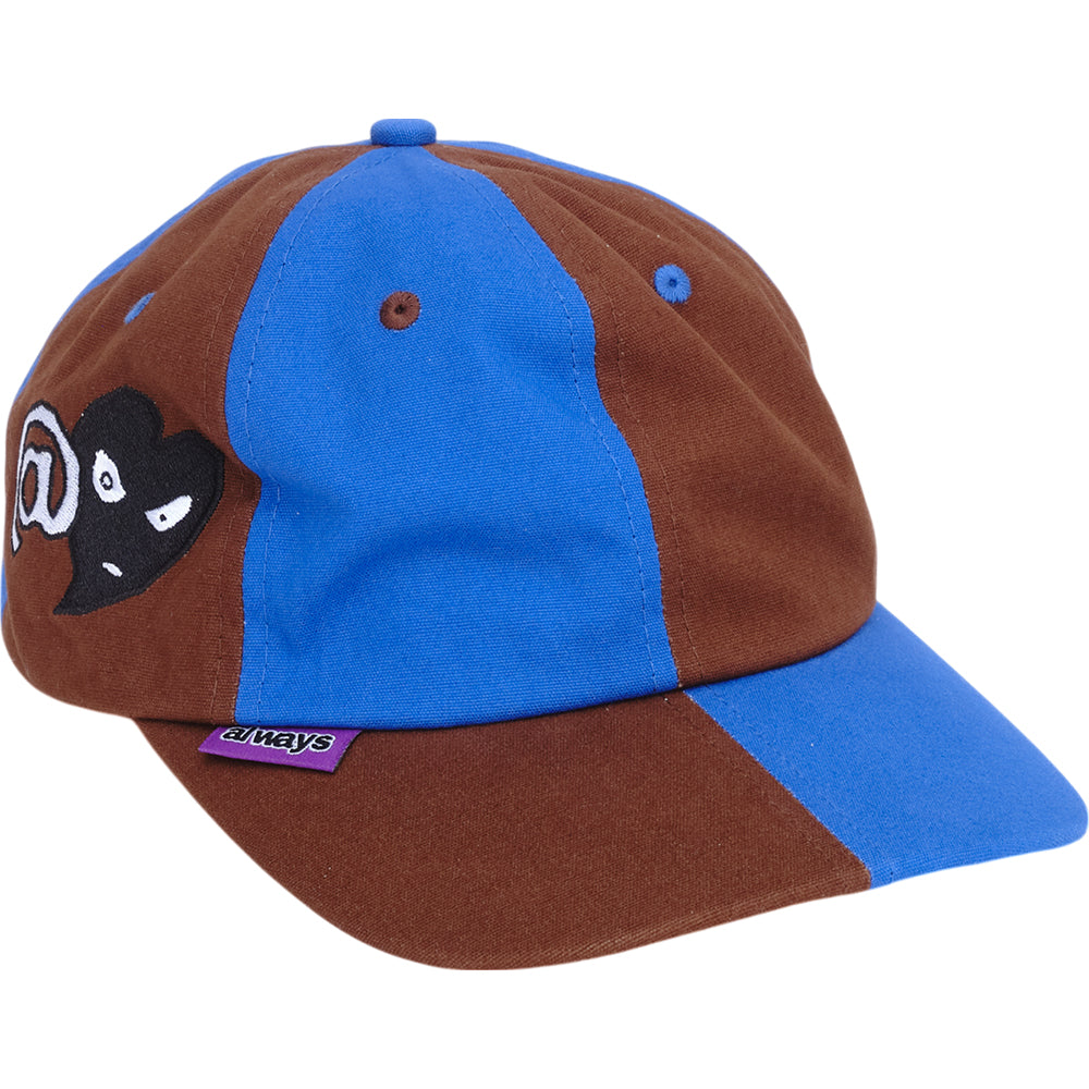 Always Do What You Should Do Mixed 6 Panel Hat Burgundy/Blue