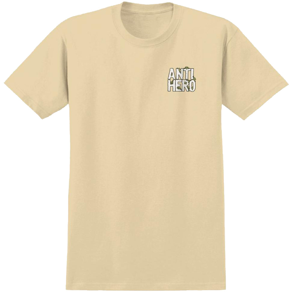 Antihero Trolls T Shirt Cream