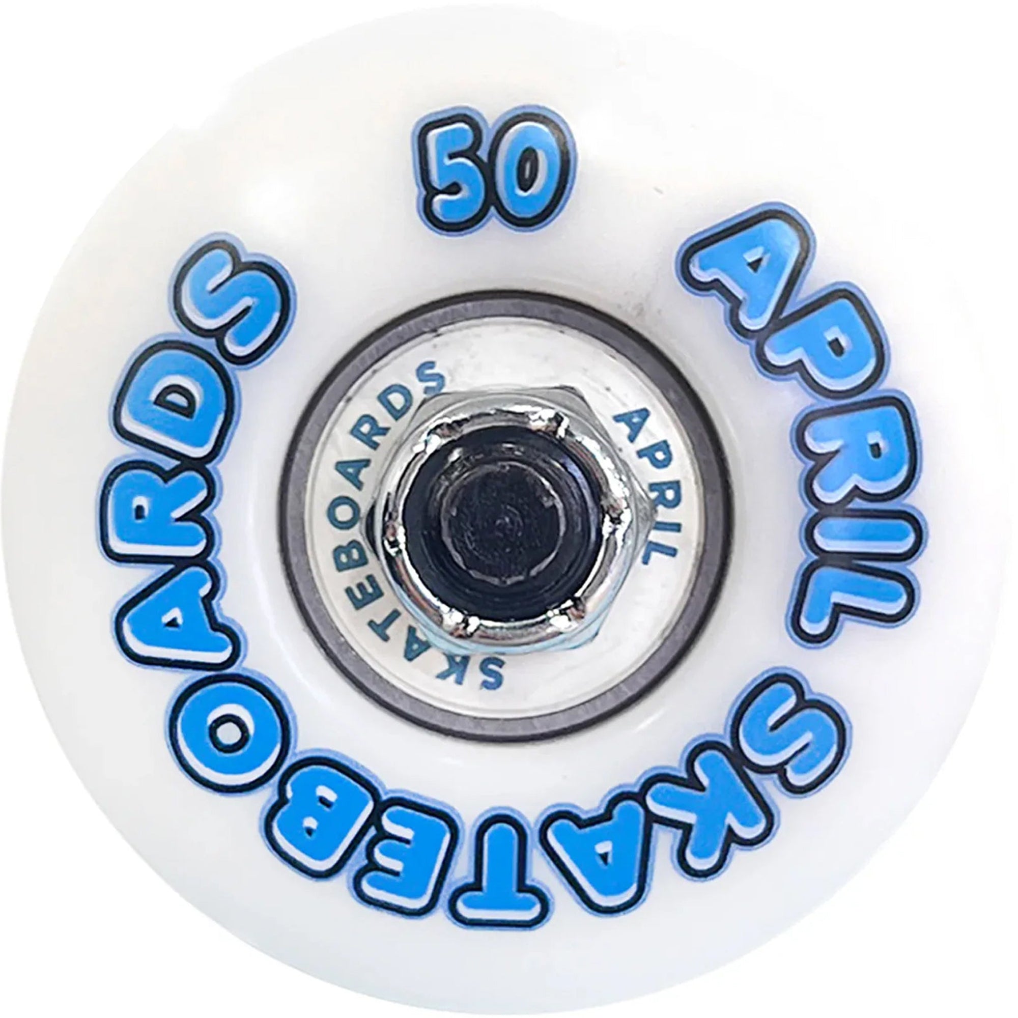 April OG Logo Red Complete Skateboard 8.25"