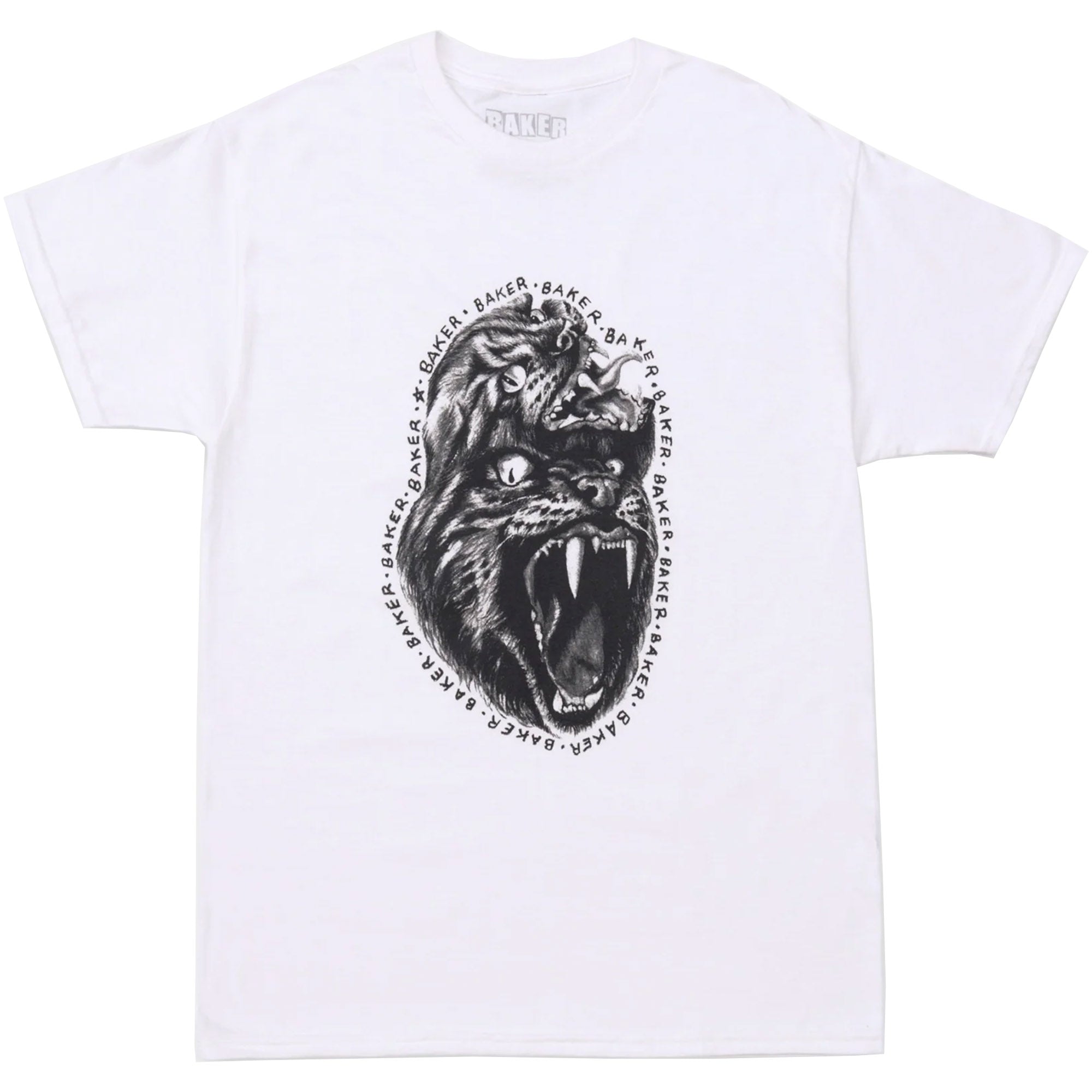 Baker Fried Beast Tee White
