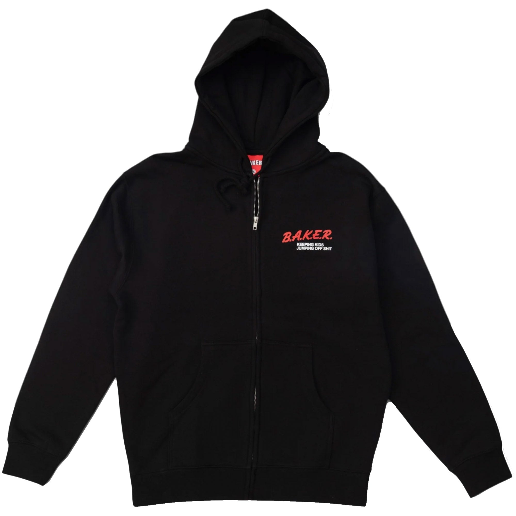 Baker Narc Zip-Up Hoodie Black