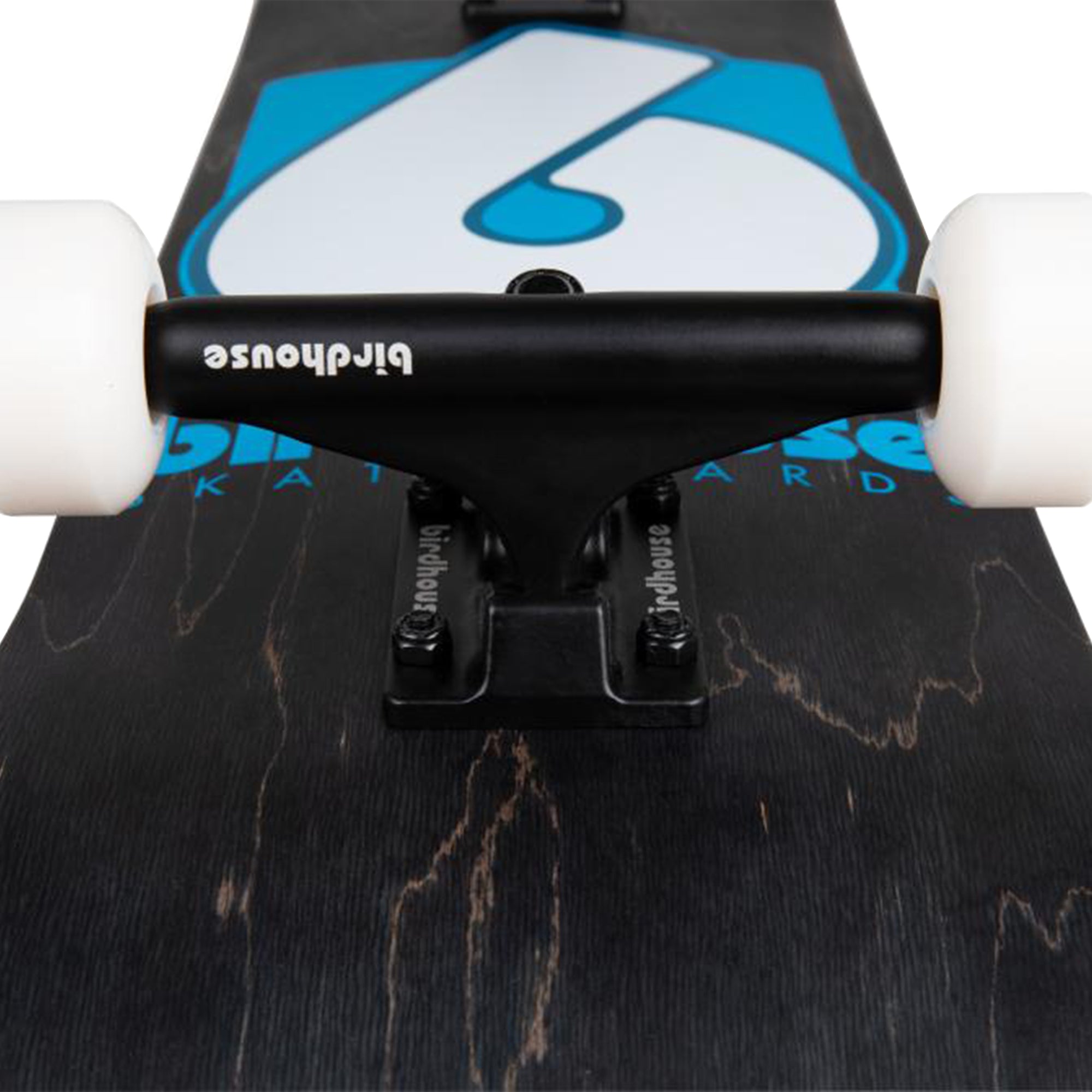 Birdhouse B Logo Stage 3 Black/Blue Complete Skateboard 8"
