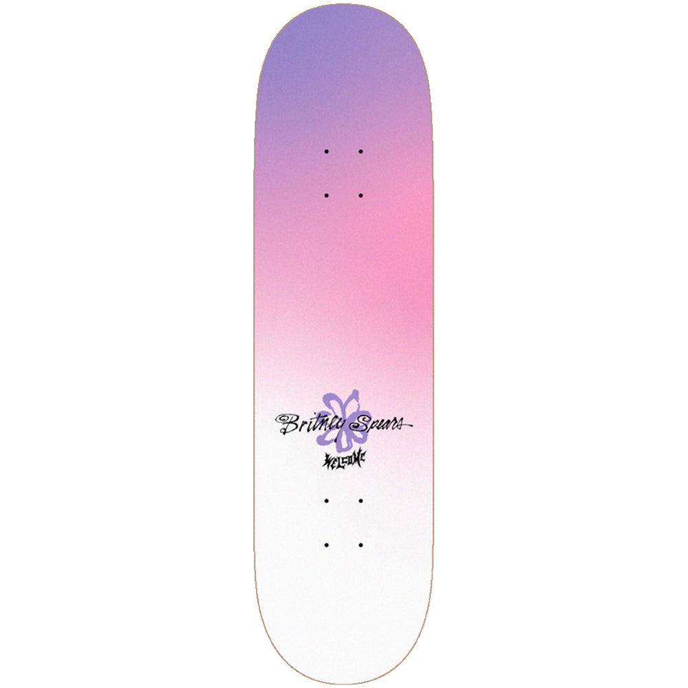 Welcome x Britney Spears Believe on Popsicle Skateboard Deck 8.25" (Pearl Fade)