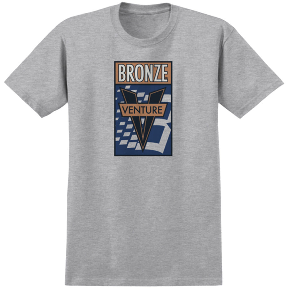 Venture x Bronze 56K Awake T Shirt Heather Grey