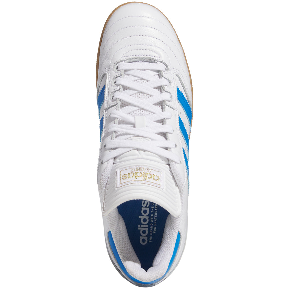 Adidas Busenitz Shoes Cloud White/Bluebird/Gold Metallic