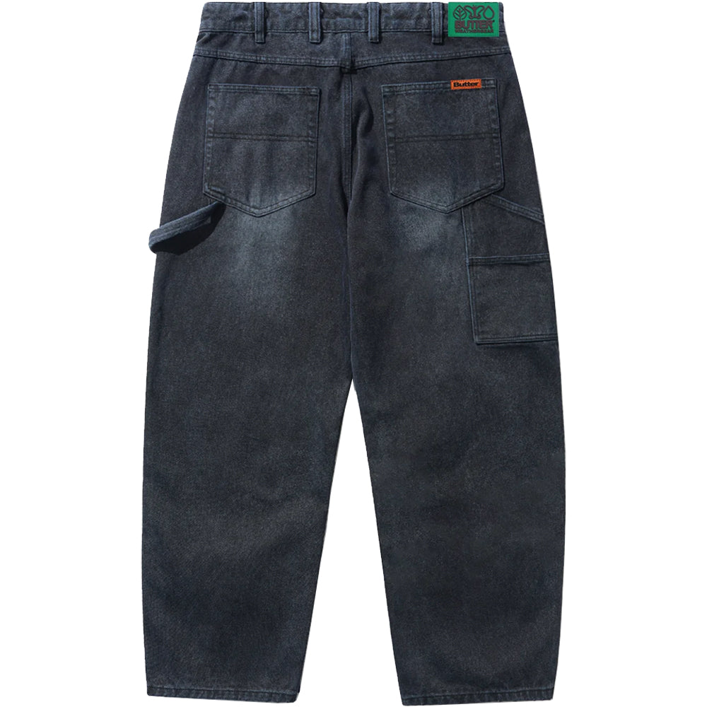 Butter Goods Weathergear Denim Jeans Dark Navy Tint