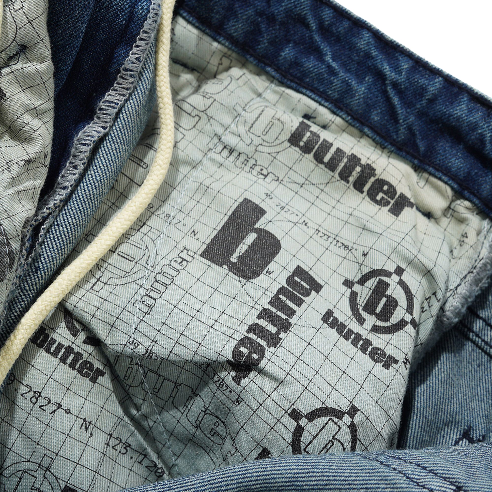 Butter Goods Aleka Denim Jeans Dark Indigo