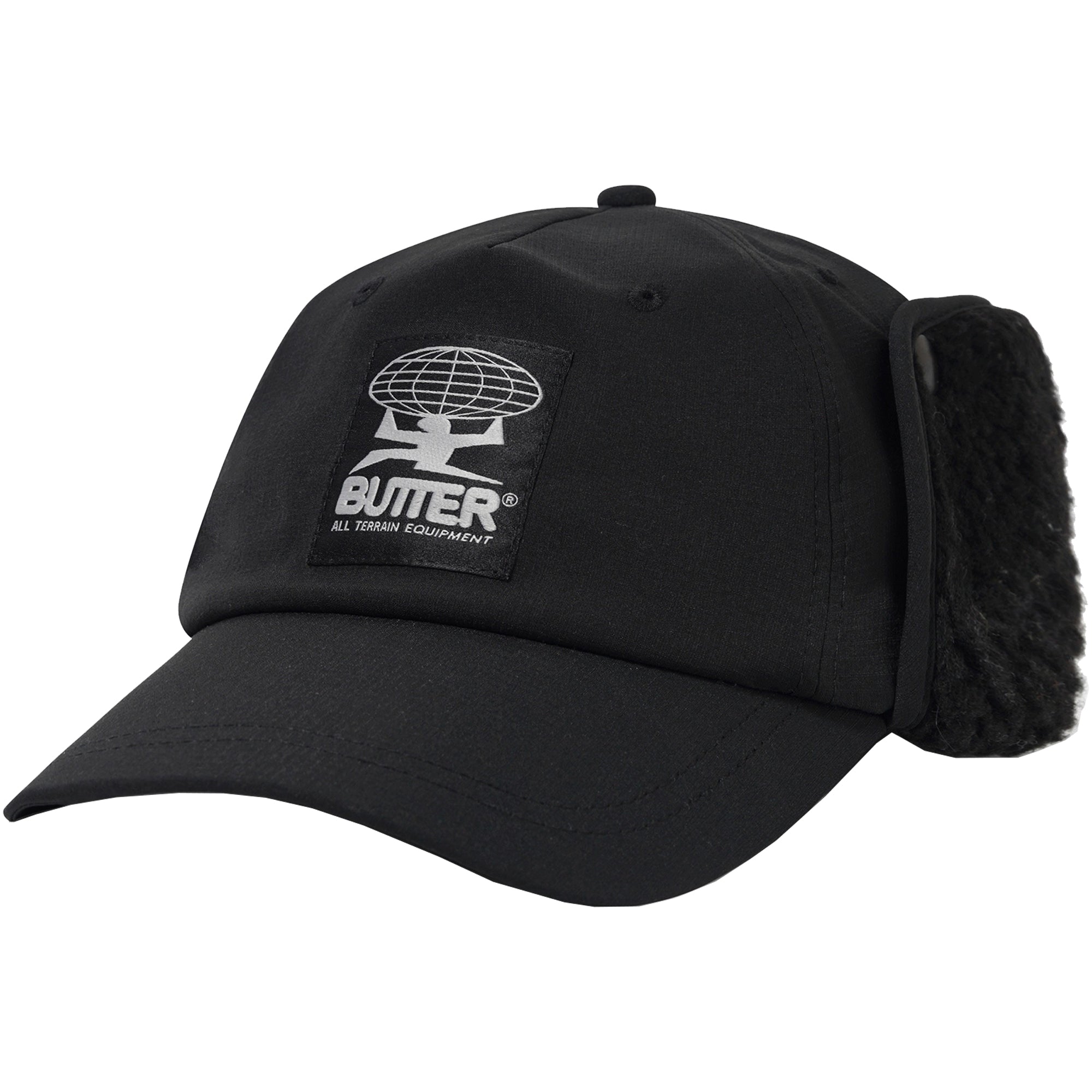 Butter Goods All Terrain 5 Panel Cap Black