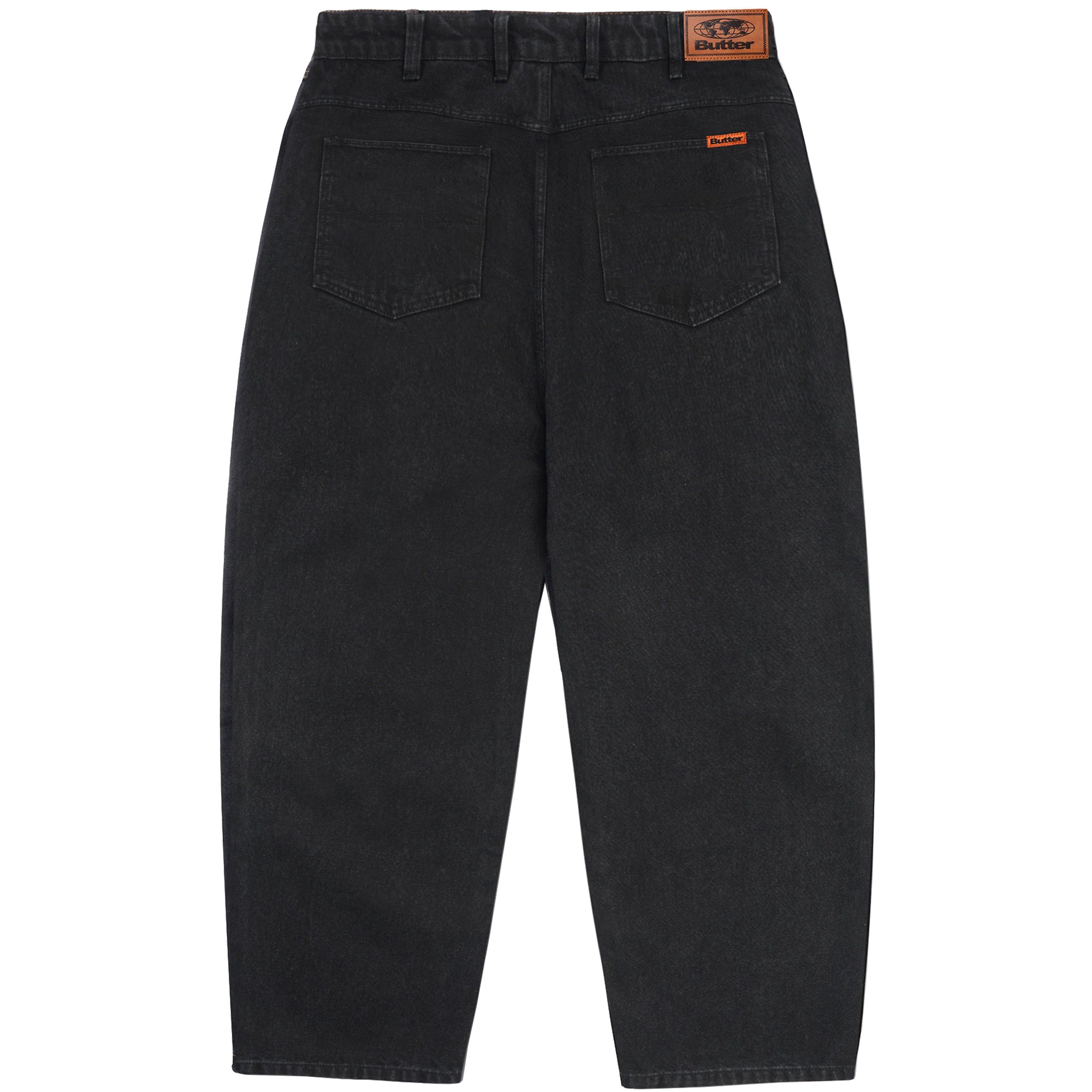 Butter Goods Baggy Denim Jeans Flat Black