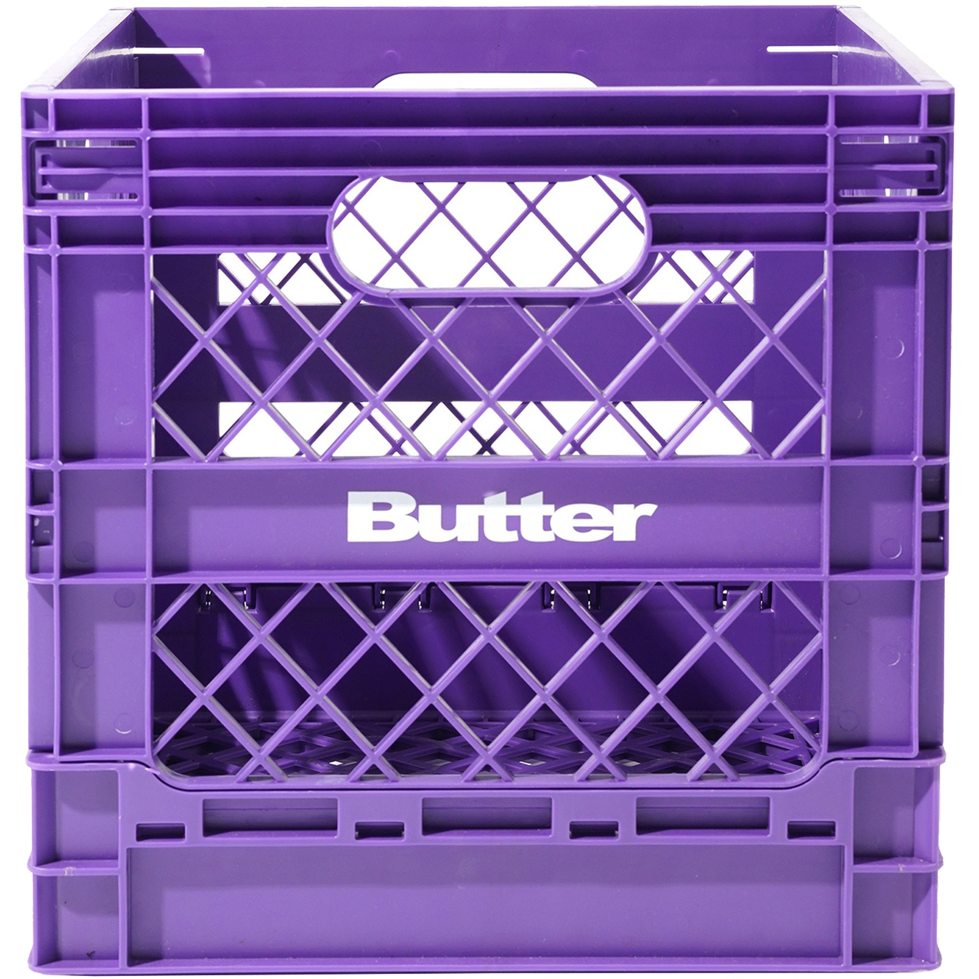 Butter Goods Collapsable Record Crate Purple